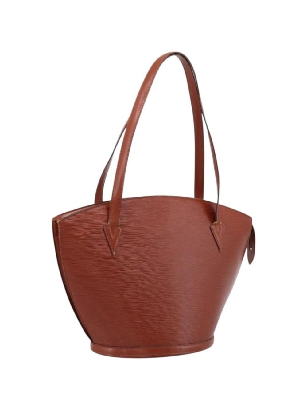 LOUIS VUITTON Epi Saint Jacques Shopping Shoulder Bag Brown M52263